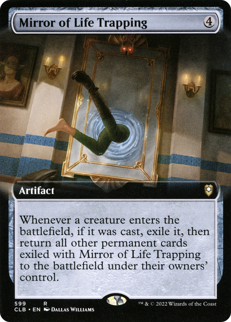 Mirror of Life Trapping (Extended Art) (CLB-599) [Commander Legends: Battle for Baldur's Gate]