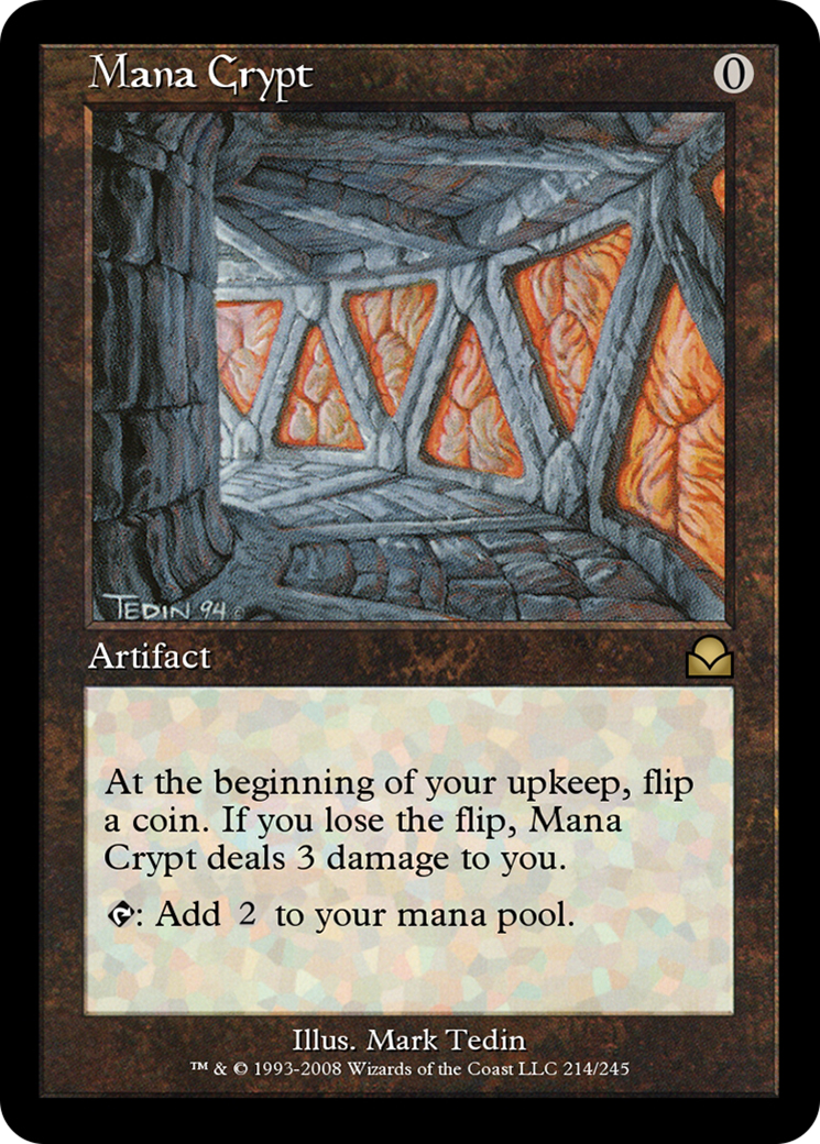 Mana Crypt (ME2-214) [Masters Edition II] Foil