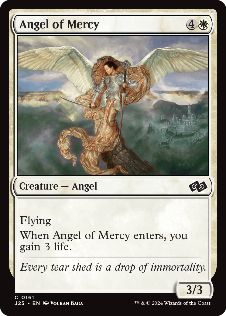Angel of Mercy (J25-161) [Foundations Jumpstart]