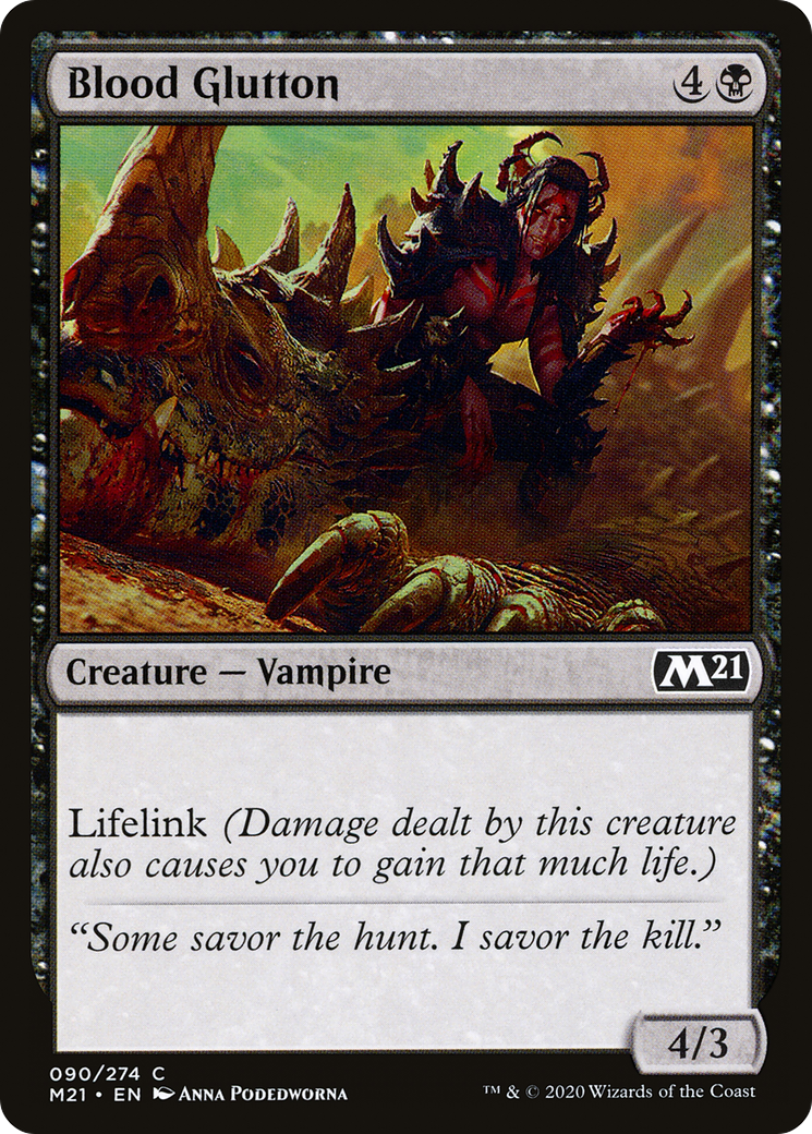 Blood Glutton (M21-090) [Core Set 2021] Foil