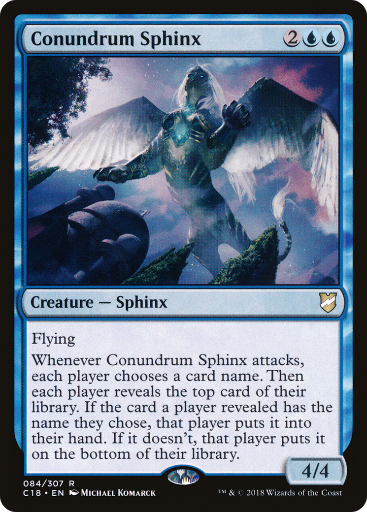 Conundrum Sphinx (C18-084) [Commander 2018]