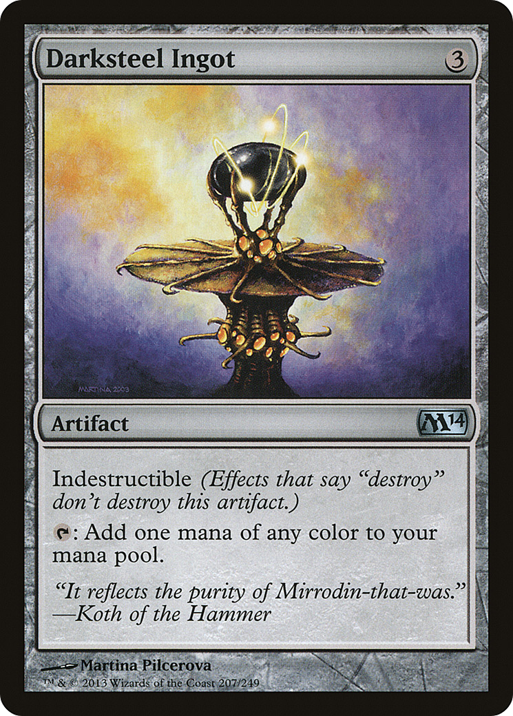 Darksteel Ingot (M14-207) [Magic 2014]