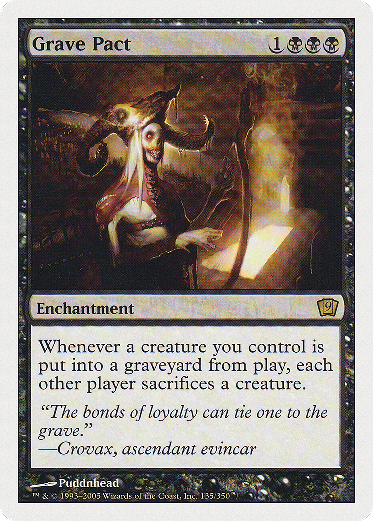 Grave Pact (9ED-135) [9th Edition] Foil