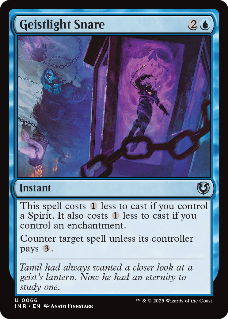 Geistlight Snare (INR-066) [Innistrad Remastered] Foil
