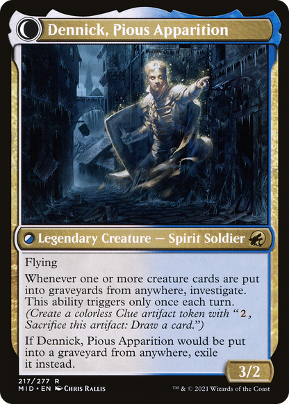 Dennick, Pious Apprentice (LIST-MID-217) [The List]