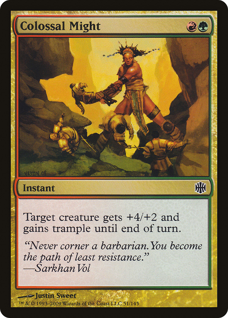 Colossal Might (ARB-051) [Alara Reborn]