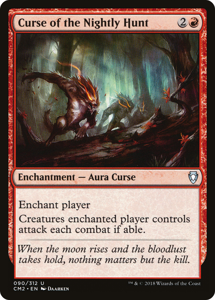 Curse of the Nightly Hunt (CM2-090) [Commander Anthology Volume II]