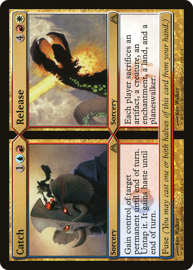 Catch // Release (DGM-125) [Dragon's Maze] Foil