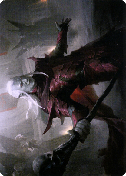 Baeloth Barrityl, Entertainer // Baeloth Barrityl, Entertainer (ACLB-033) (Borderless) [Battle for Baldur's Gate Art Series]