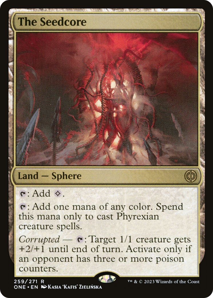 The Seedcore (ONE-259) [Phyrexia: All Will Be One] Foil