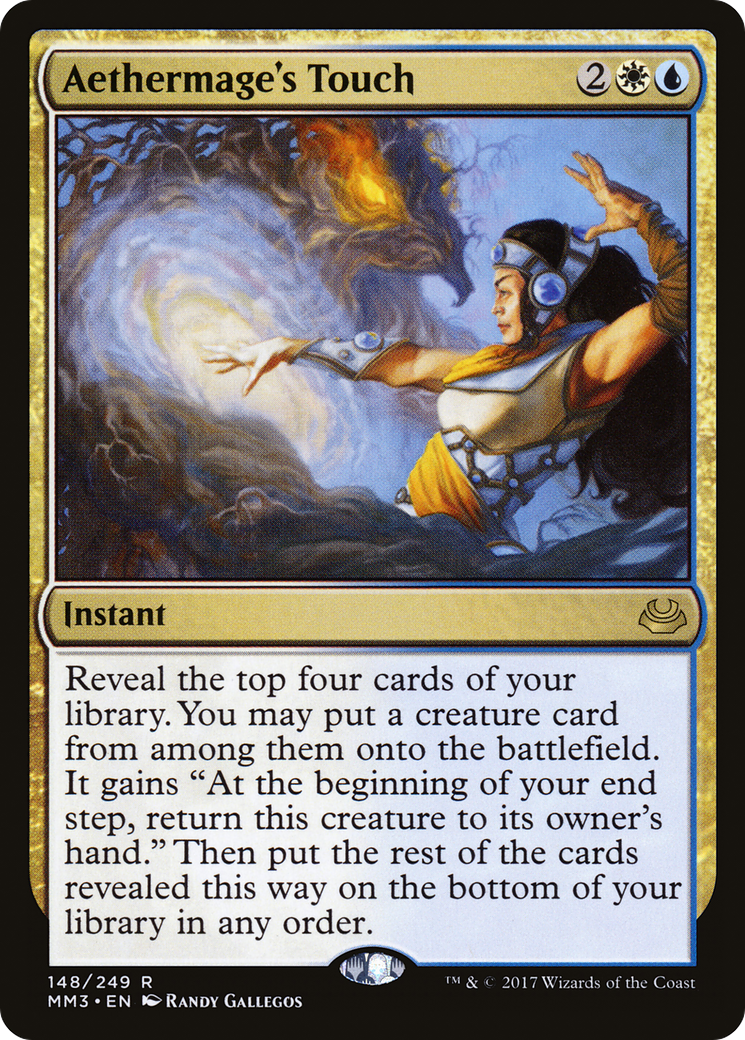 Aethermage's Touch (MM3-148) [Modern Masters 2017]