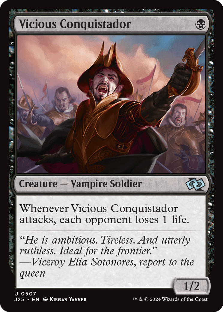 Vicious Conquistador (J25-507) [Foundations Jumpstart]