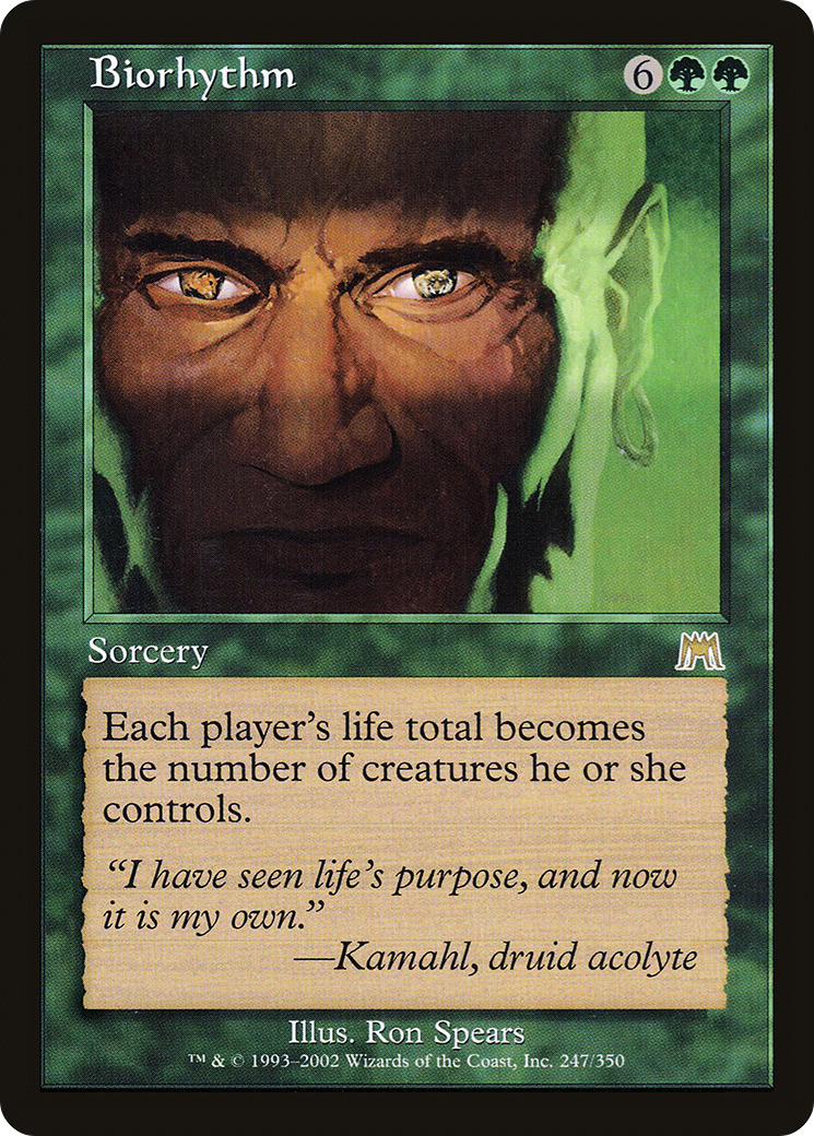 Biorhythm (ONS-247) [Onslaught] Foil