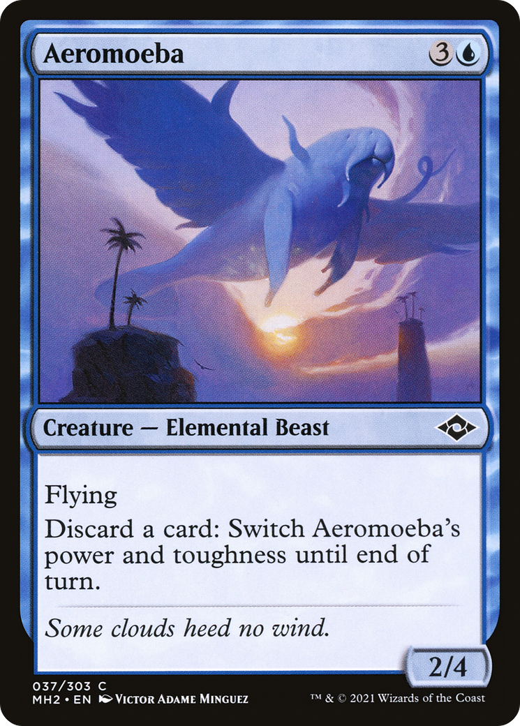 Aeromoeba (MH2-037) [Modern Horizons 2] Foil