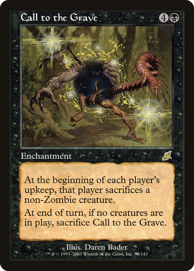 Call to the Grave (SCG-058) [Scourge]