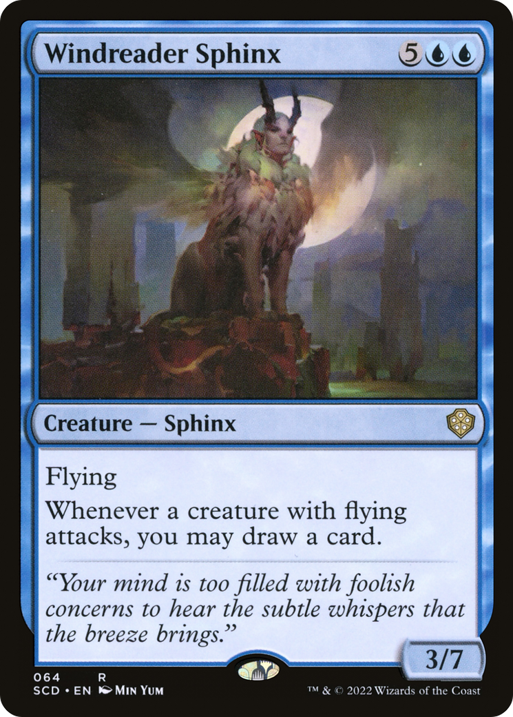 Windreader Sphinx (SCD-064) [Starter Commander Decks]