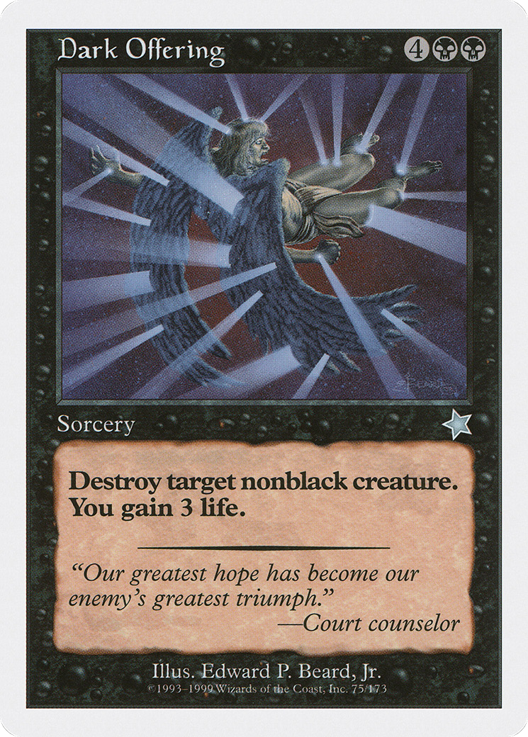 Dark Offering (S99-075) [Starter 1999]