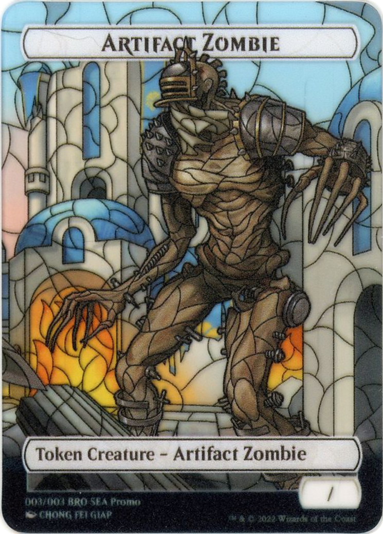 Artifact Zombie (PTBRO-003) [The Brothers' War Southeast Asia Tokens]