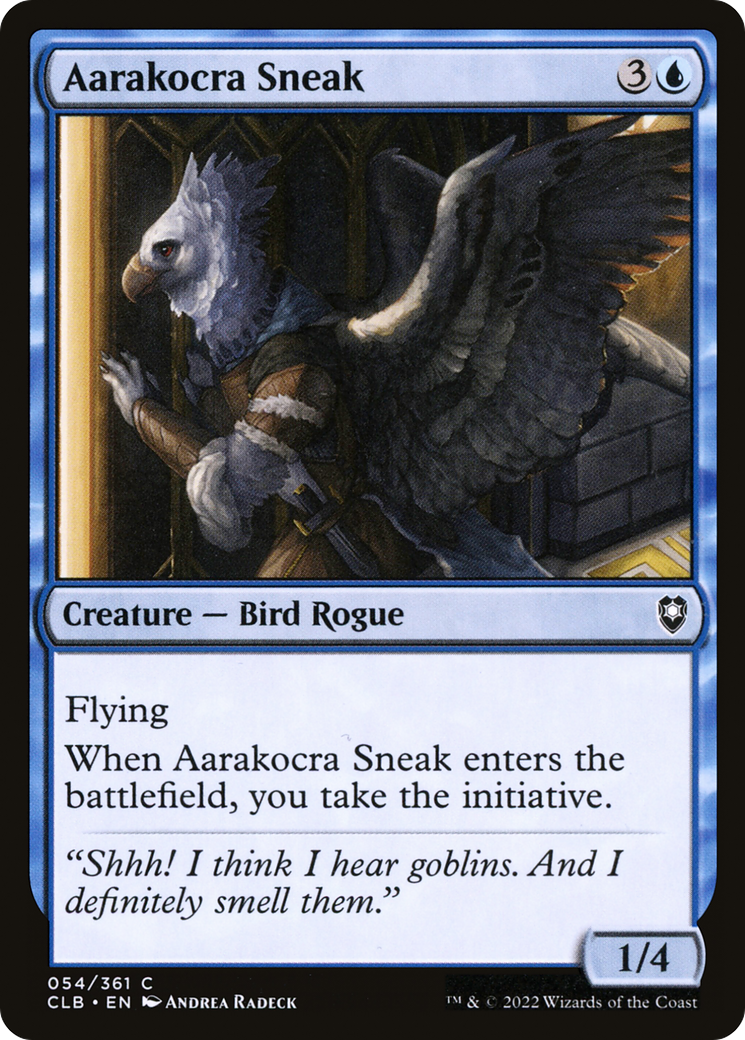 Aarakocra Sneak (CLB-054) [Commander Legends: Battle for Baldur's Gate]