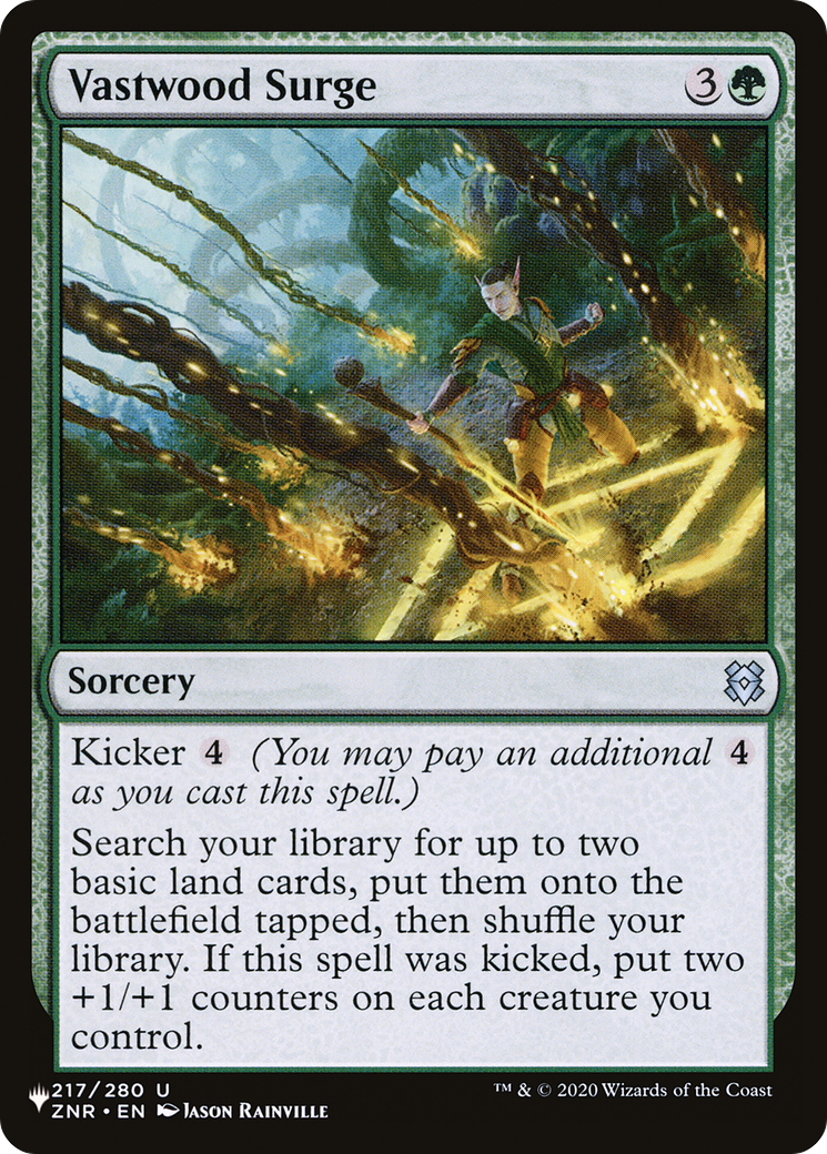 Vastwood Surge (LIST-ZNR-217) [The List]