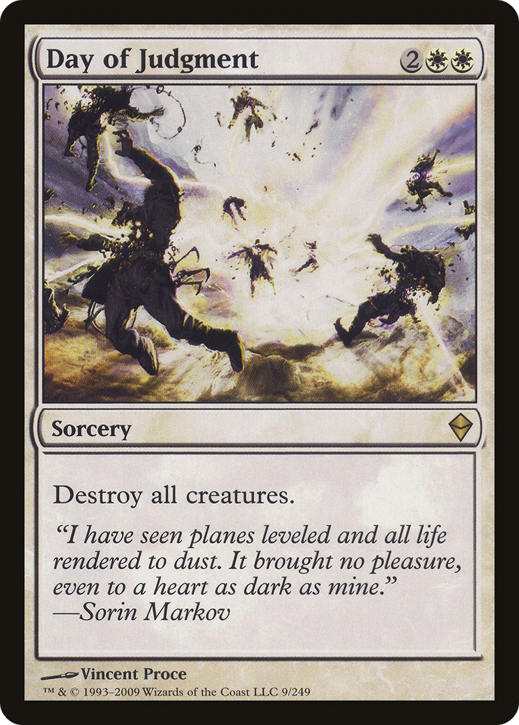 Day of Judgment (ZEN-009) [Zendikar] Foil