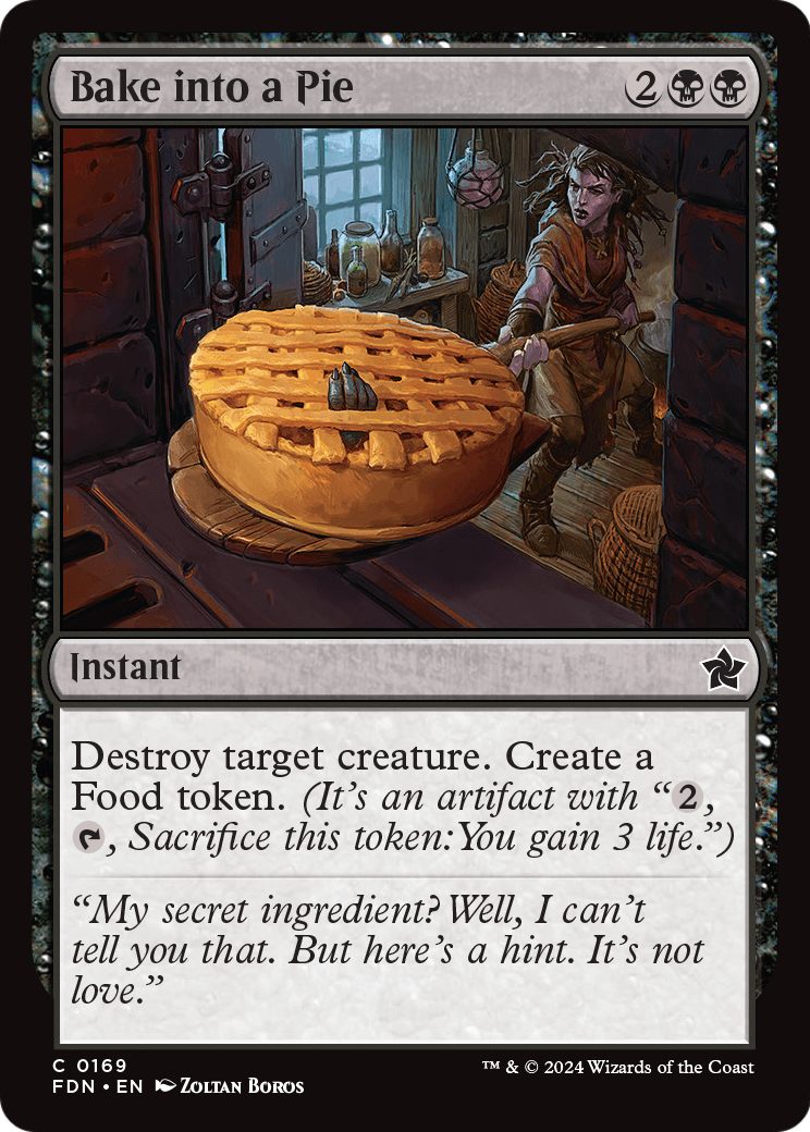 Bake into a Pie (FDN-169) [Foundations] Foil