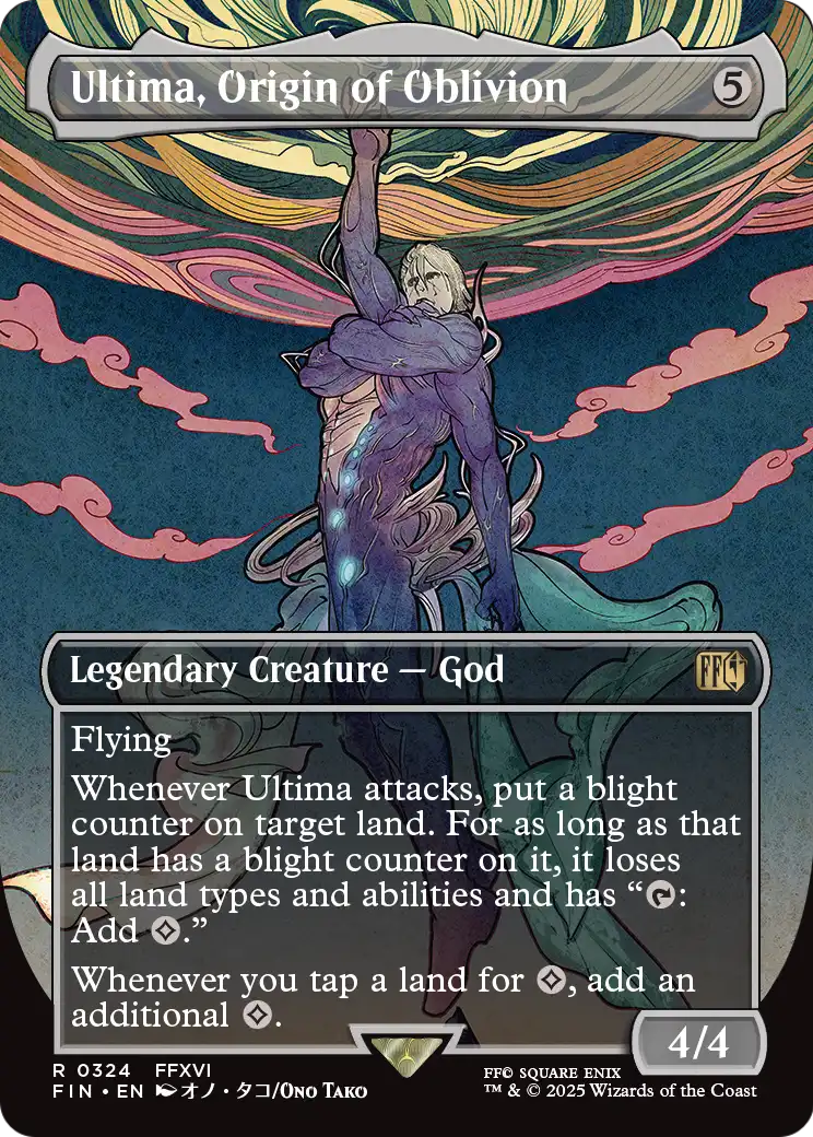 Ultima, Origin of Oblivion (Borderless) (FIN-324) [FINAL FANTASY] Foil