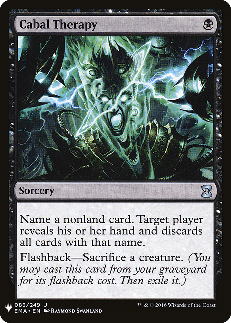 Cabal Therapy (LIST-EMA-83) [The List]