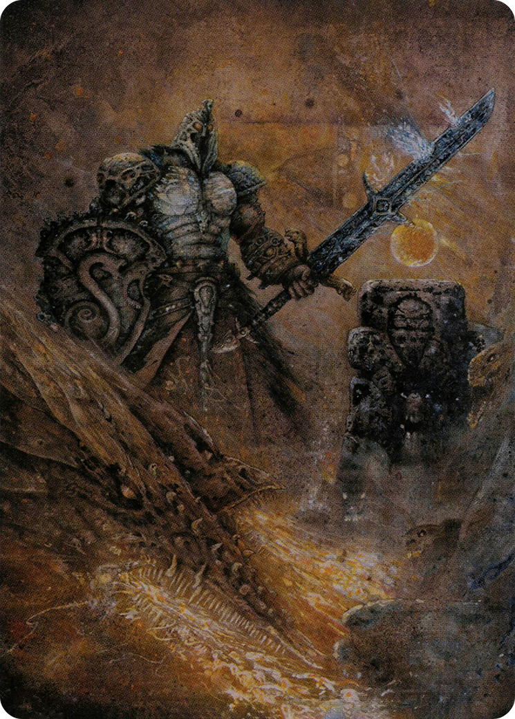 Dakkon, Shadow Slayer // Dakkon, Shadow Slayer (AMH2-048) (Borderless) [Modern Horizons 2 Art Series]