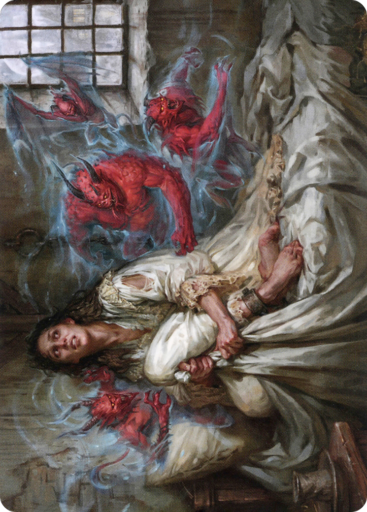 Eruth, Tormented Prophet // Eruth, Tormented Prophet (AVOW-061) (Borderless) [Crimson Vow Art Series] Foil