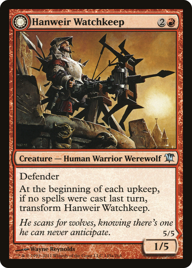 Hanweir Watchkeep (ISD-145) [Innistrad]