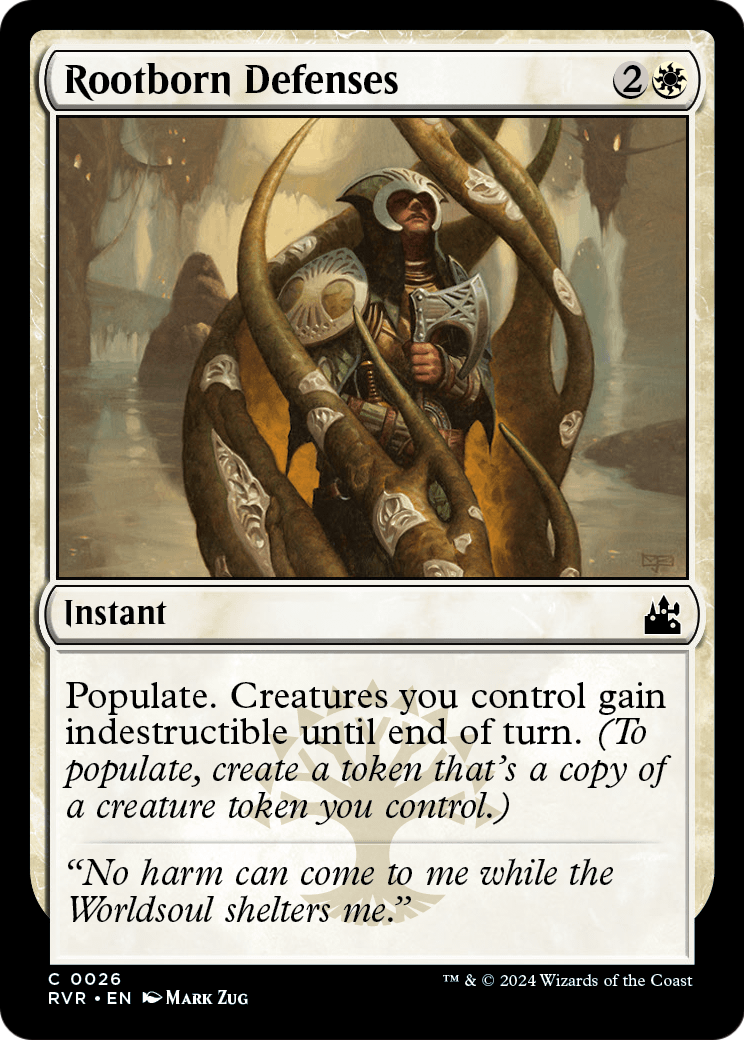 Rootborn Defenses (RVR-026) [Ravnica Remastered]