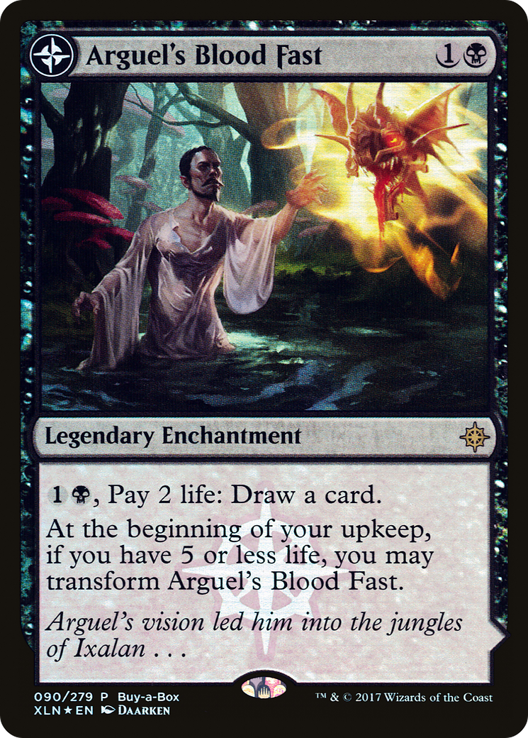 Arguel's Blood Fast (BABP-090) [XLN Treasure Chest] Foil
