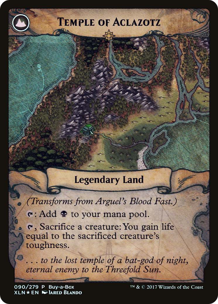 Arguel's Blood Fast (BABP-090) [XLN Treasure Chest] Foil