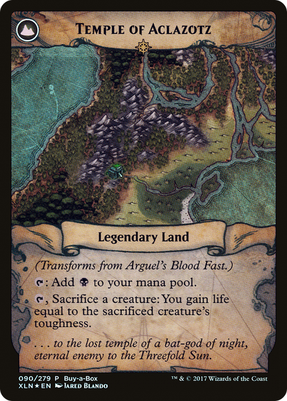 Arguel's Blood Fast (BABP-090) [XLN Treasure Chest] Foil