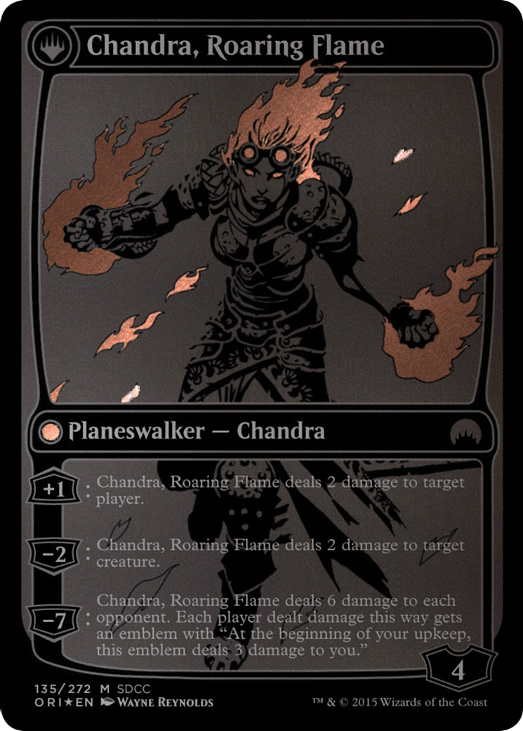 Chandra, Fire of Kaladesh (SDCC 2015 Exclusive) (MEDIA-135) [San Diego Comic-Con 2015] Foil