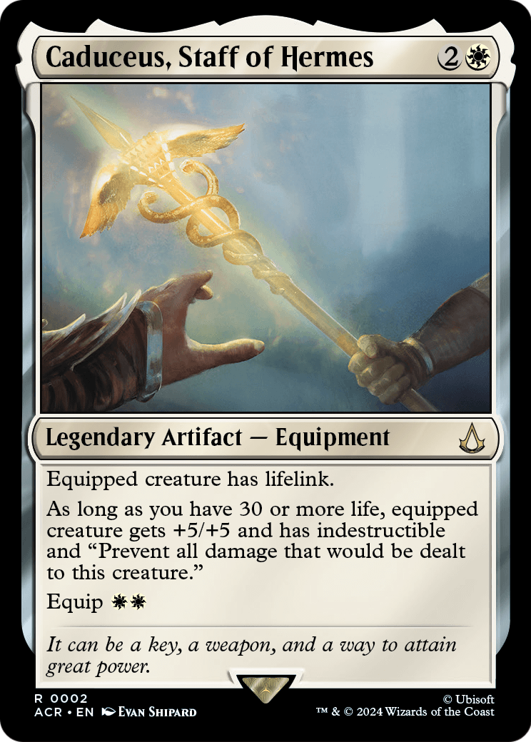 Caduceus, Staff of Hermes (ACR-002) [Assassin's Creed] Foil