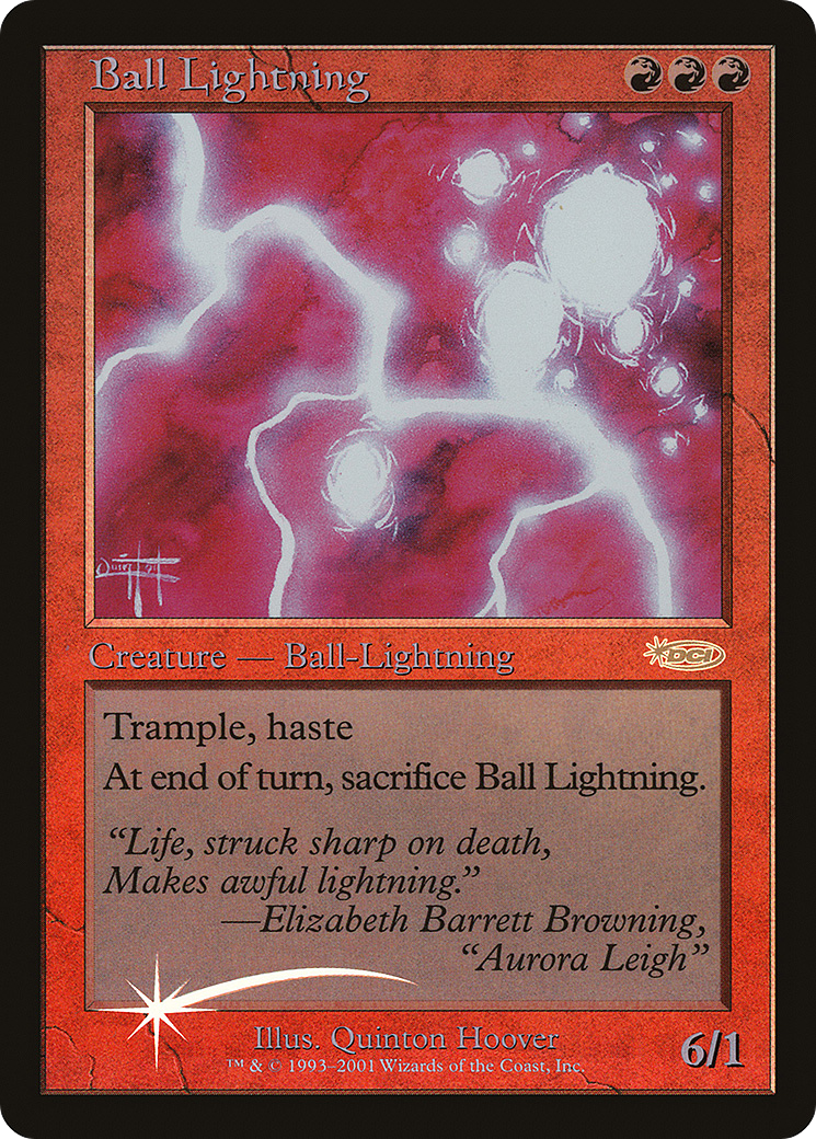 Ball Lightning [Judge Gift Cards 2001] Foil
