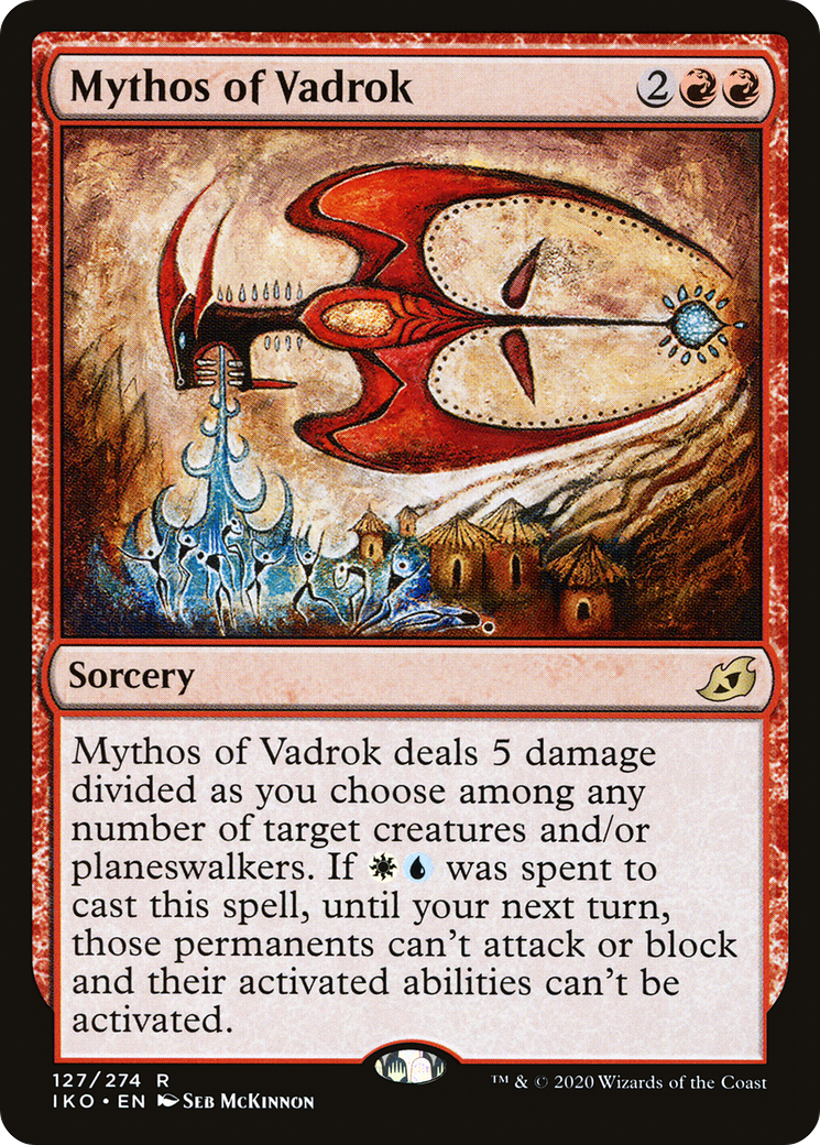 Mythos of Vadrok (IKO-127) [Ikoria: Lair of Behemoths]