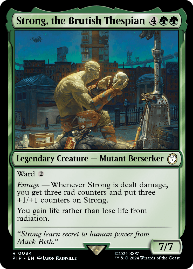 Strong, the Brutish Thespian (PIP-084) [Fallout] Foil