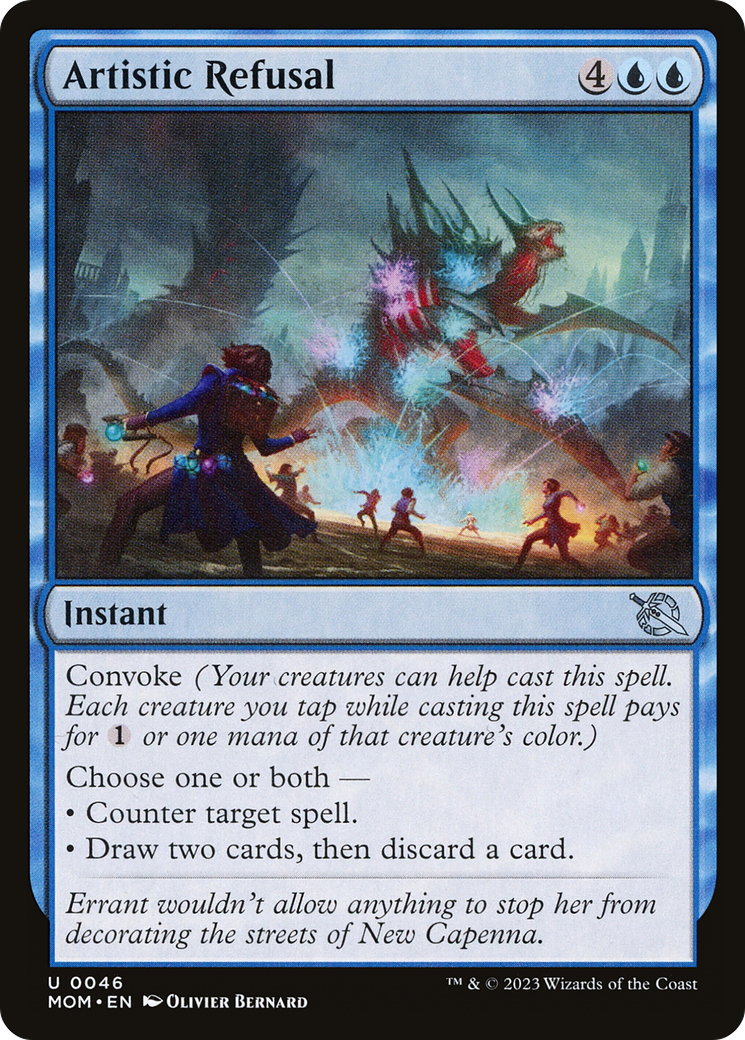 Artistic Refusal (MOM-046) [March of the Machine] Foil