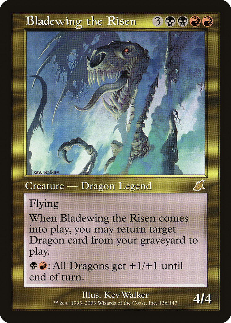 Bladewing the Risen (SCG-136) [Scourge] Foil