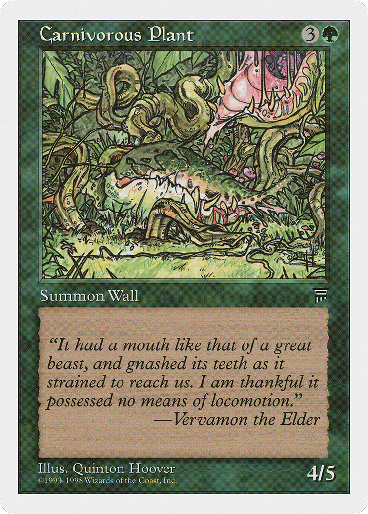 Carnivorous Plant (ATH-065) [Anthologies]