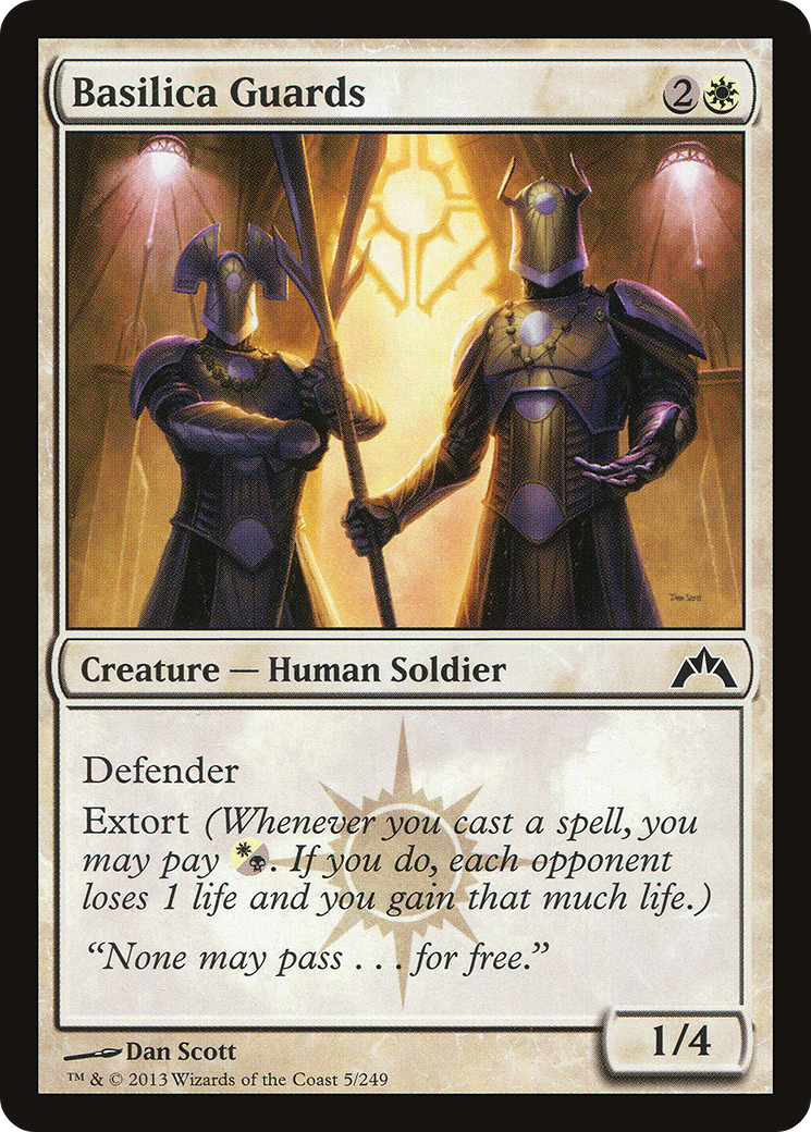 Basilica Guards (GTC-005) [Gatecrash]