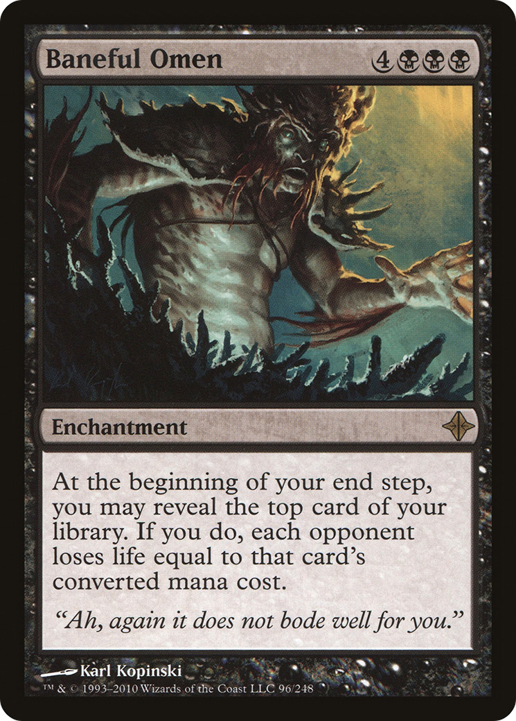 Baneful Omen (ROE-096) [Rise of the Eldrazi]