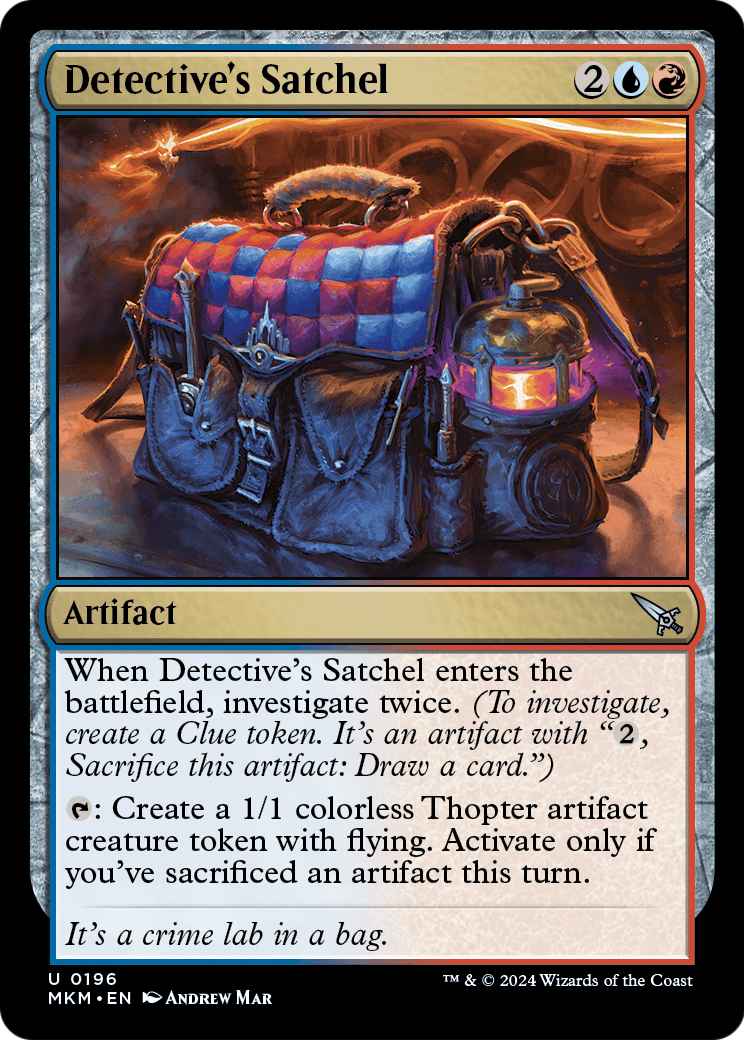 Detective's Satchel (MKM-196) [Murders at Karlov Manor]