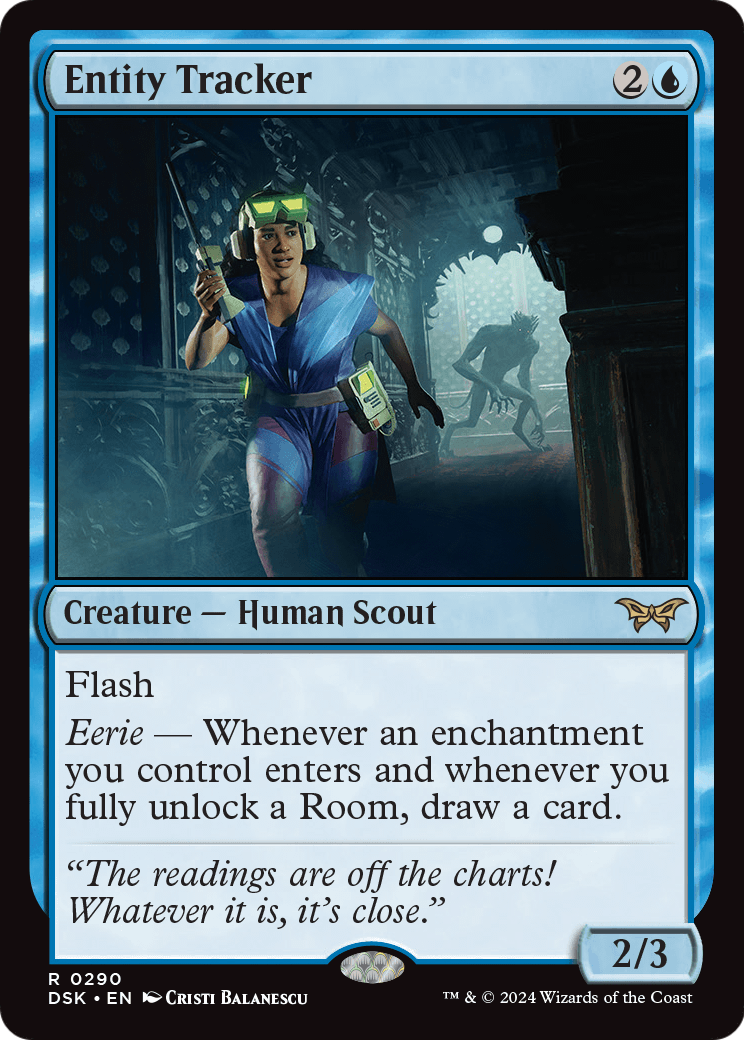 Entity Tracker (DSK-290) [Duskmourn: House of Horror] Foil