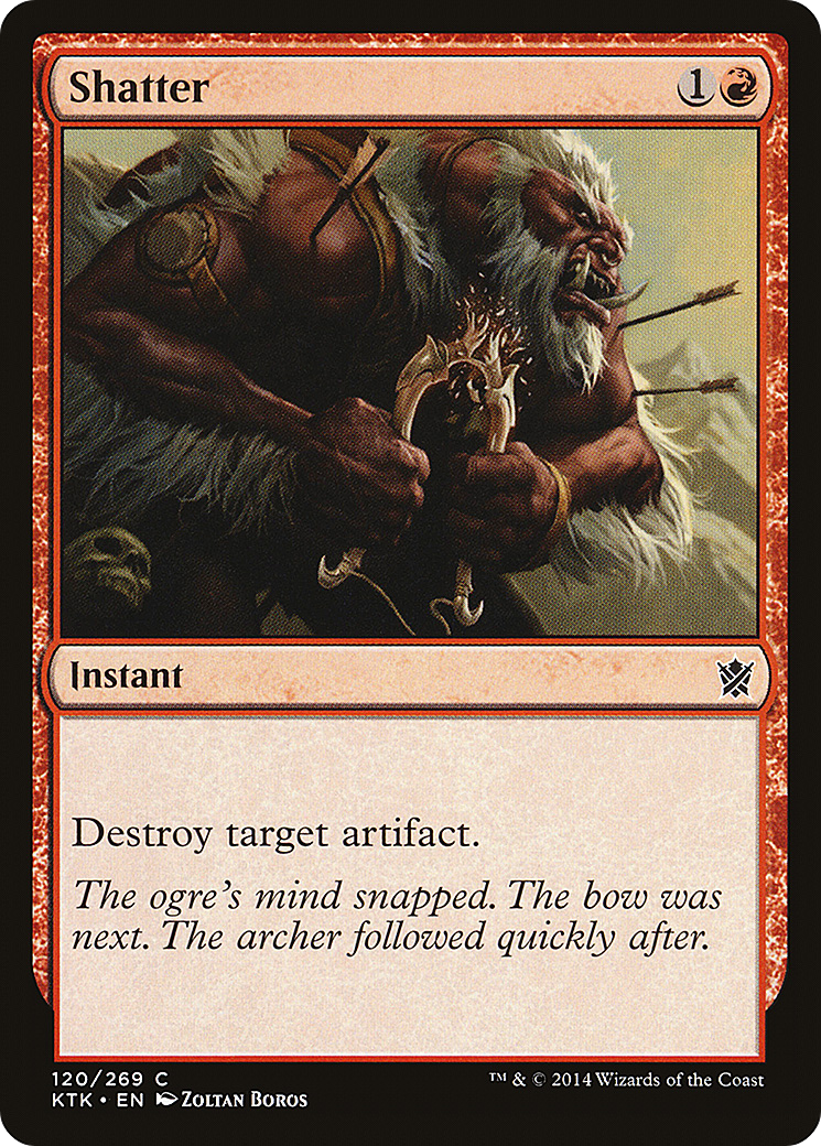 Shatter (KTK-120) [Khans of Tarkir]