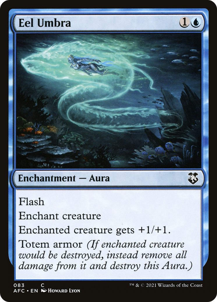Eel Umbra (AFC-083) [Forgotten Realms Commander]