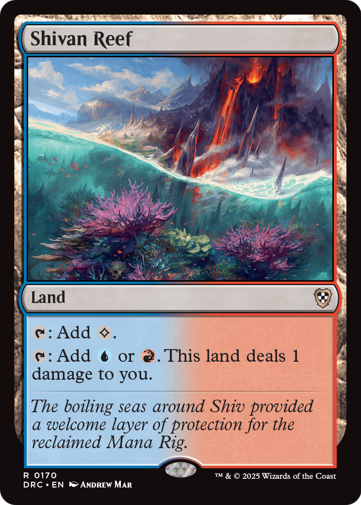 Shivan Reef (DRC-170) [Commander: Aetherdrift]